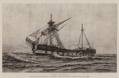 Po wichurze autorstwa Joseph Nash